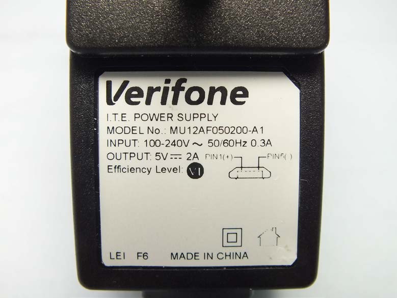 New Verifone MU12AF050200-A1 5V 2A ac adapter charger - Click Image to Close